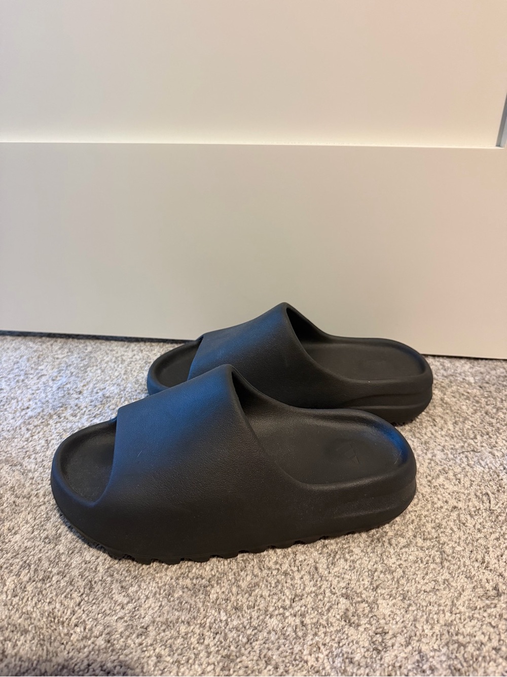 Yeezy Slide Sandals in Black